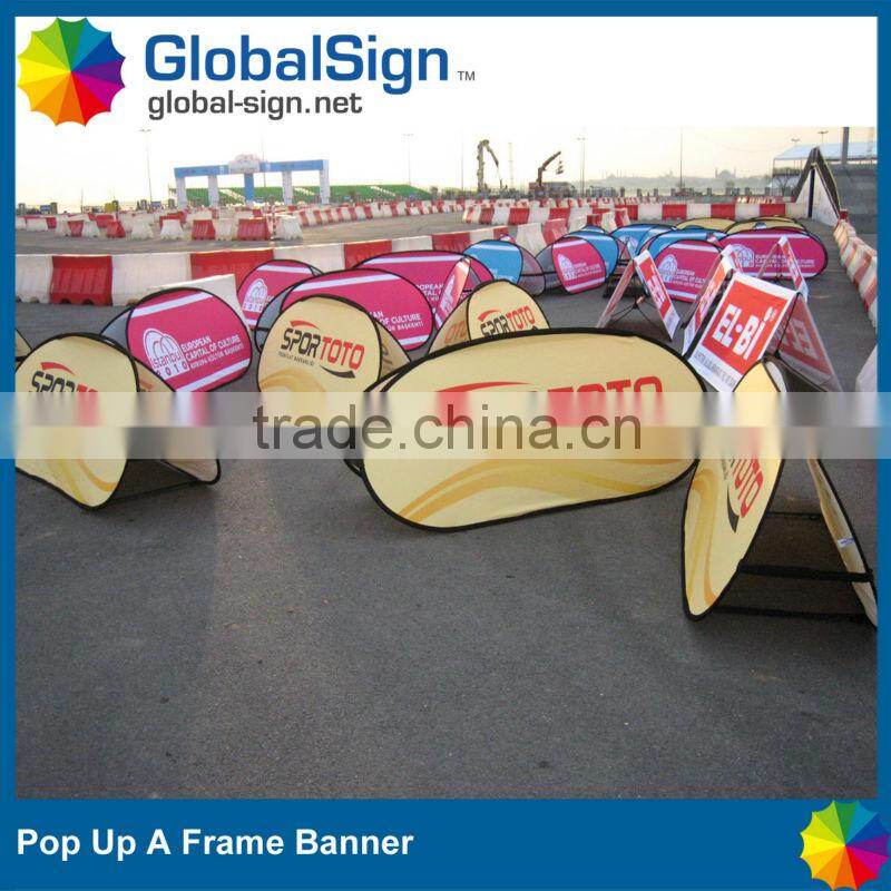 Shanghai GlobalSign outdoor fabric a frame