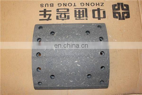 Brake shoe lining material for Zhongtong 153 bus rear brake block