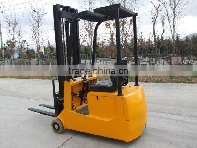 1 ton capacity small 3 wheels electric forklift with good reliablility