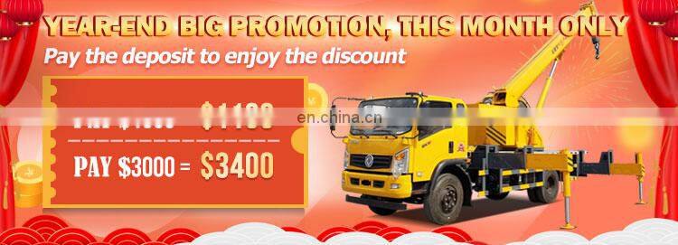 Loading 10/12/16/25 Tons Boom Arm 4x4 Crane Hydraulic Truck Cranes Price truck mounted mini crane truck for sale