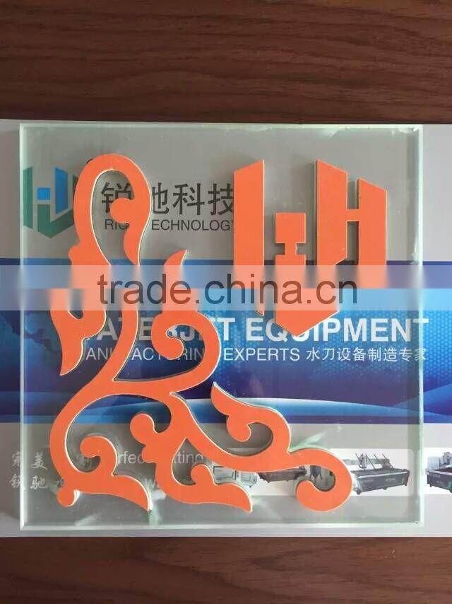 2000mm*4000mm Abrasive water jet cutting machine for cutting metal / glass / marble