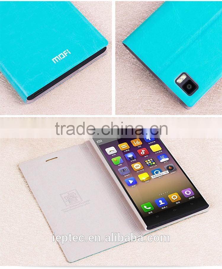 MOFi Case Housing for XiaoMi Mi3, XiaoMi 3, Mobile Phone Coque Leather Back cover for XiaoMi Mi 3
