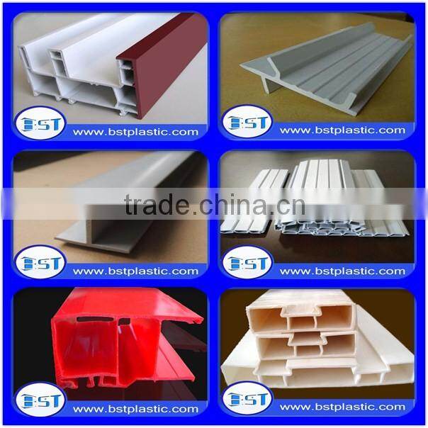 Plastic rolling shutter for cabinet door