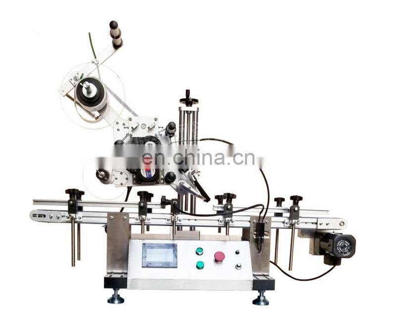 YTK-160 Automatic lighter table top surface flat bottle labeling machine