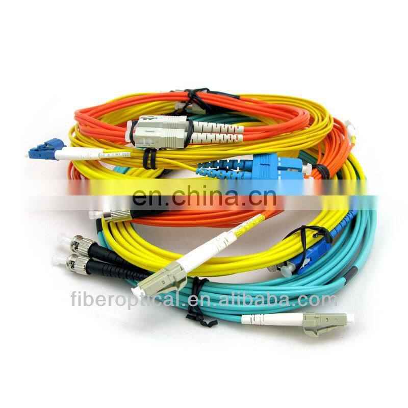 PC/UPC/APC Ferrule Fiber Optic Patch Cord Price 3meter optic fiber patch cord
