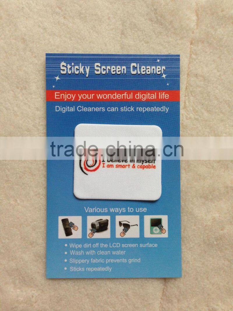 mobile phone cleaner sticky screen wipe