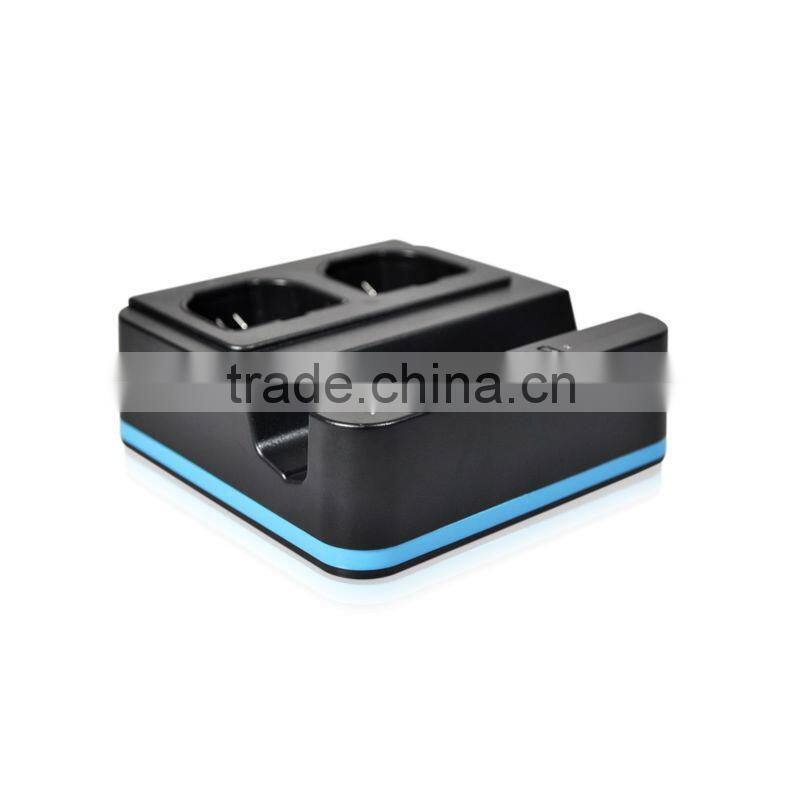 Brand new 3in1 controller charger with two pcs batteries for WII U