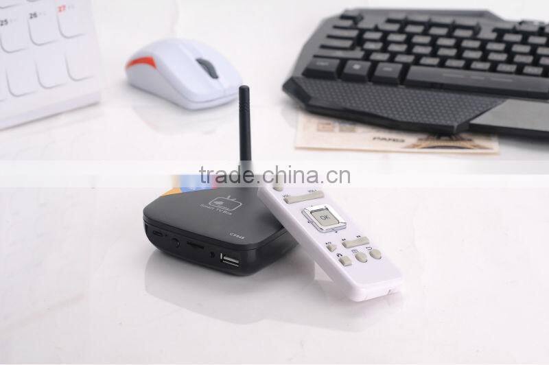 Dual-Core RK3066 Bluetooth 1G/8G Smart TV Box with 2.4G RC CS848