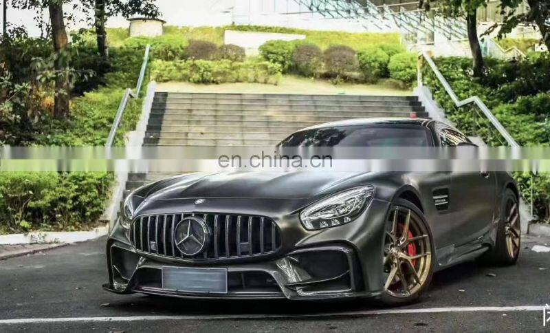 Runde For 14-19 Mercedes-Benz AMG GT GTC GTS IMP Style Body Kit Front Bumper Rear Bumper Front Lip Rear Lip Hood Side Skirt