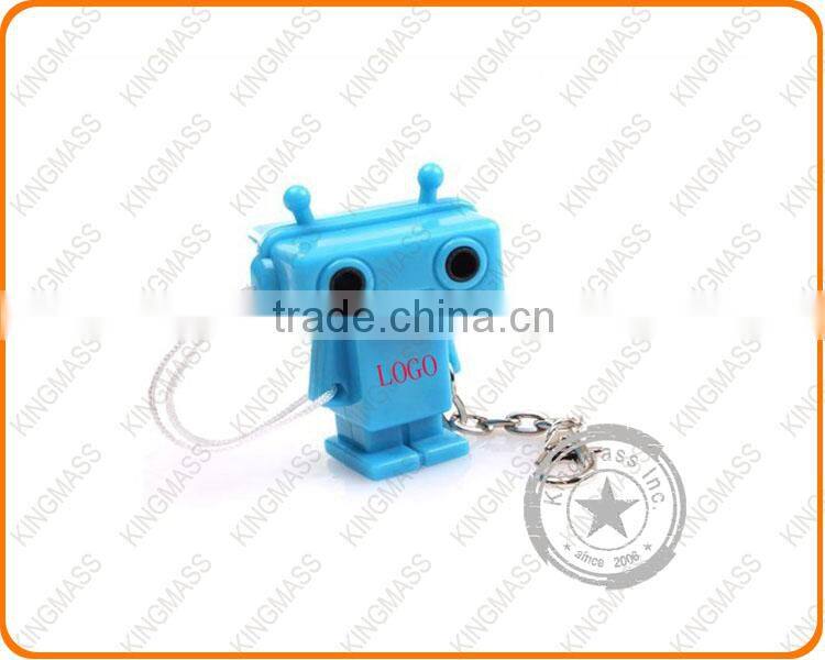 Smart gadgets adorable robot 2 ways music splitter