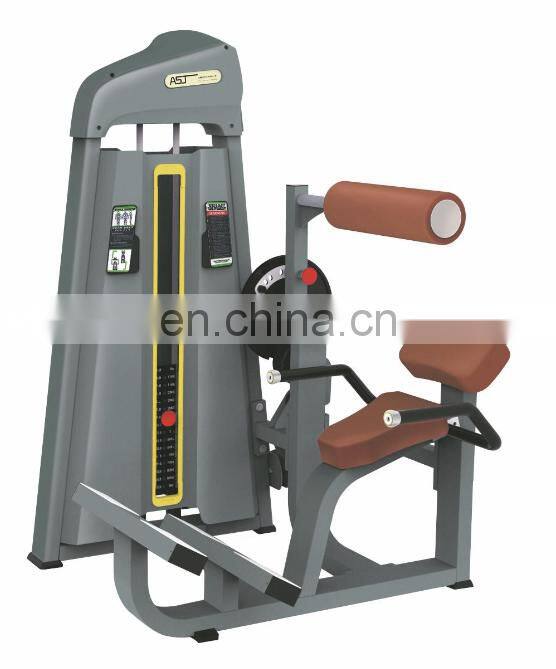 ASJ-S885 Abdominal and back muscle 2in1 machine T Bar Row fitness equipment machine commercial gym equipment