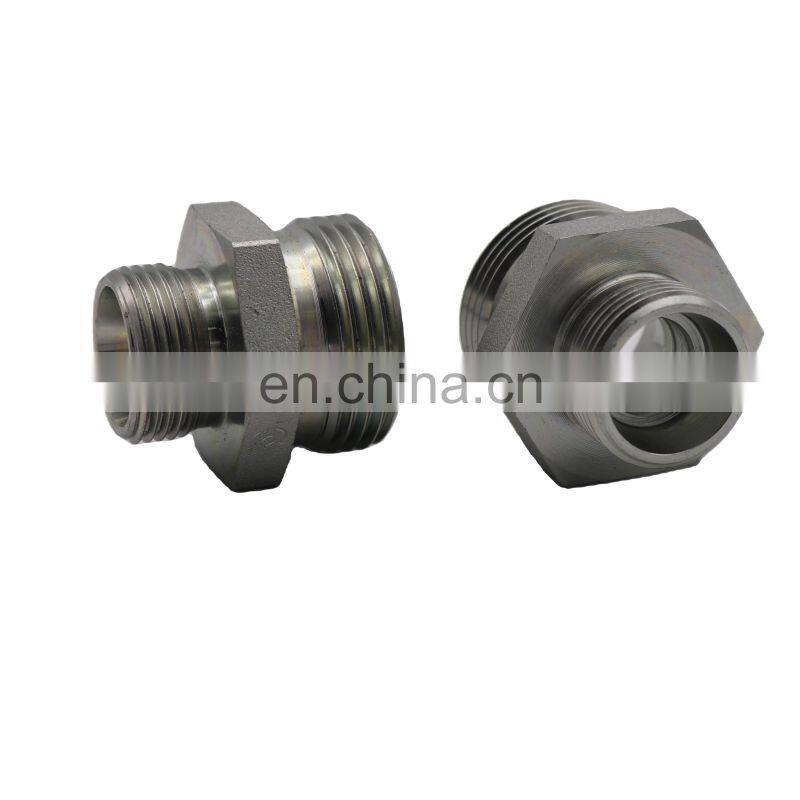 Hot Selling Brass Equal Straight Fitting Thread Copper Coupling Union Straight Fitting