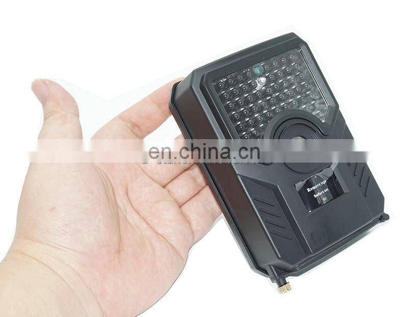PR200 Black color mini 120 degree waterproof 12MP wildlife trail hunting camera security
