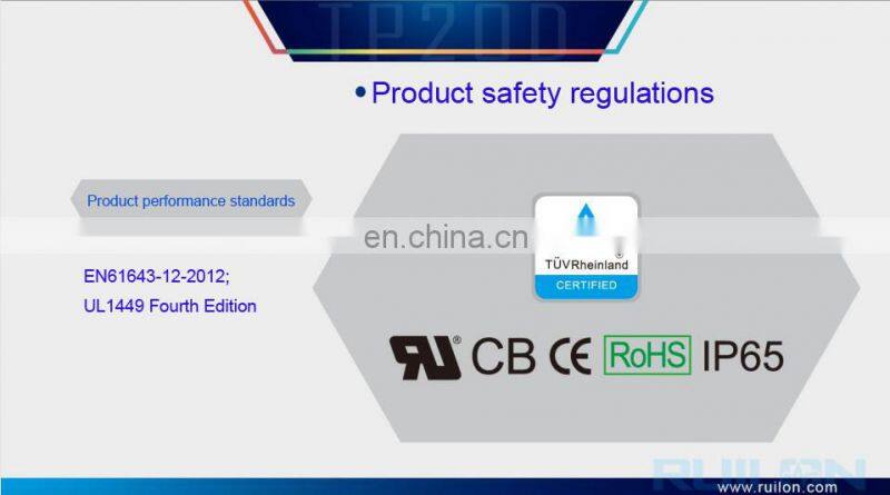 20kV Roadway Lighting Surge Protector Street Lamp Surge Protection Device 4 wires Lightning Arrester Lightning Protection Device