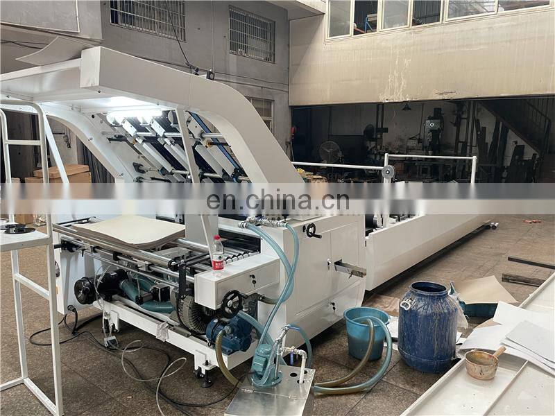 BZ1450B High Table Semi Automatic Corrugated Flute Paper Laminating Machine