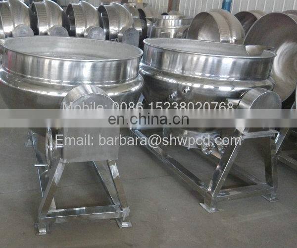 Factory supply industrial automatic cooking machine electric gas steam planetary stirring jacketed kettle pot