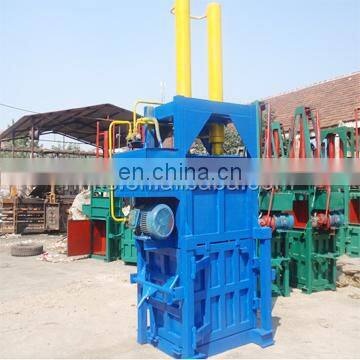 Hot sale waste paper baling machine , waste plastics vertical compress packing machine