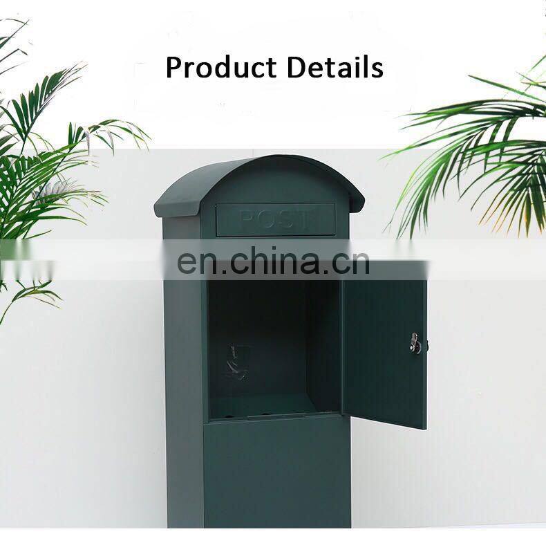 Manufacturer custom hot selling american mailbox antique or modern letter box parcel parcel dropbox
