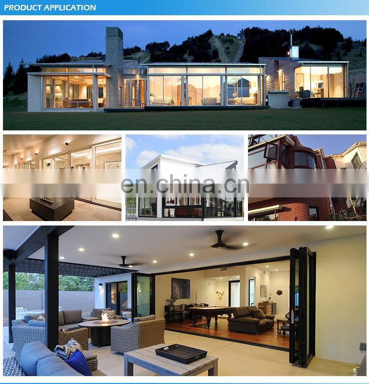 Aluminium sliding shop front door used aluminum commercial door