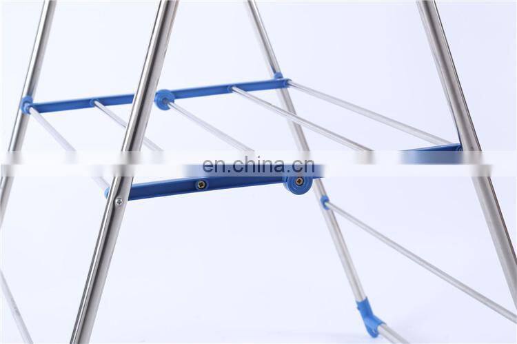 High grade stainless steel portable clothes rack special towel drying rack for beauty salon