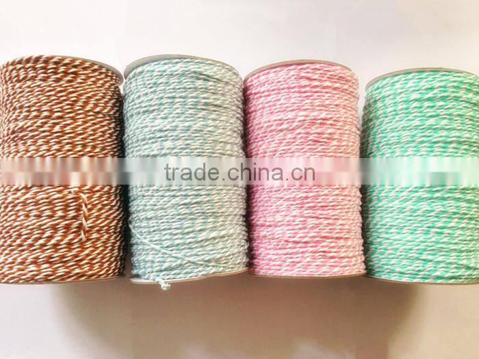 2016 Paper Ropes in Multicolors for Paper Bag Manufacturers/ Art and Crafts