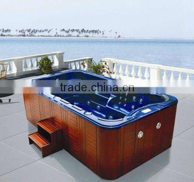 outdoor swim spa