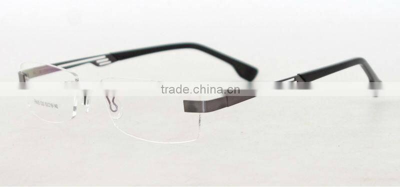 2014 new model high quality rimless popular optical frames eyewear