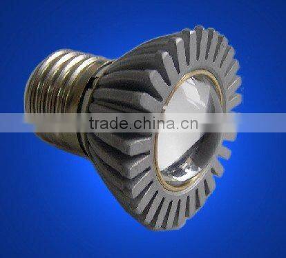 High-power spotlights/1*1W or 3*1W/GU10