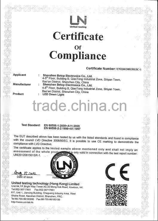 high lumin 5W LED Downlights