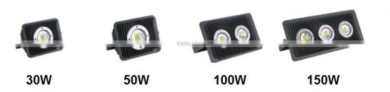 30W 50W 100W 150W special lens 100w led flood light waterproof