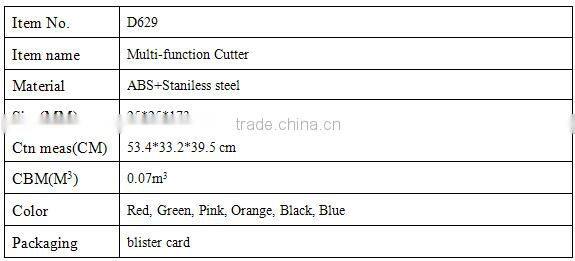 D629 knife cutter knife tool cutting