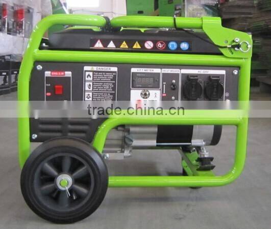 New design frame open type 6kw portable gasoline generator