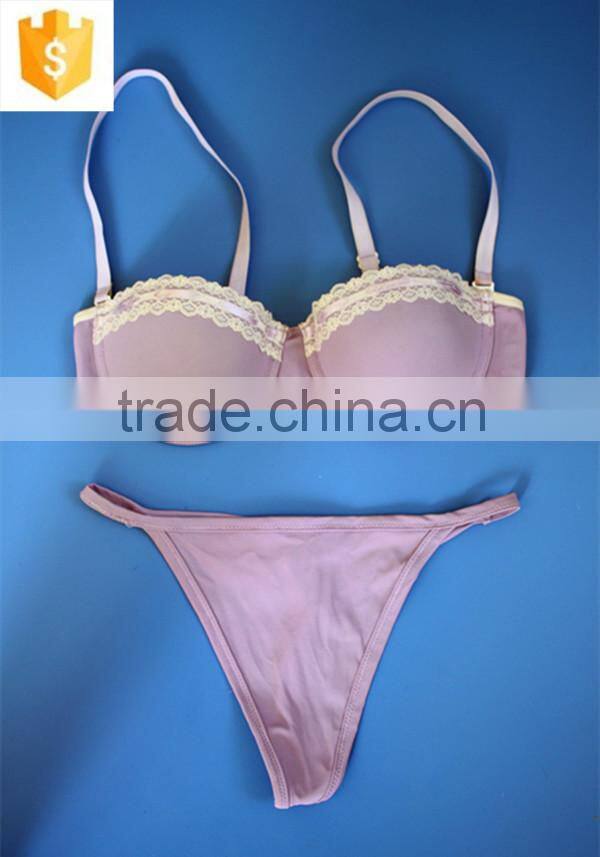 Sexy lace bra set with best price