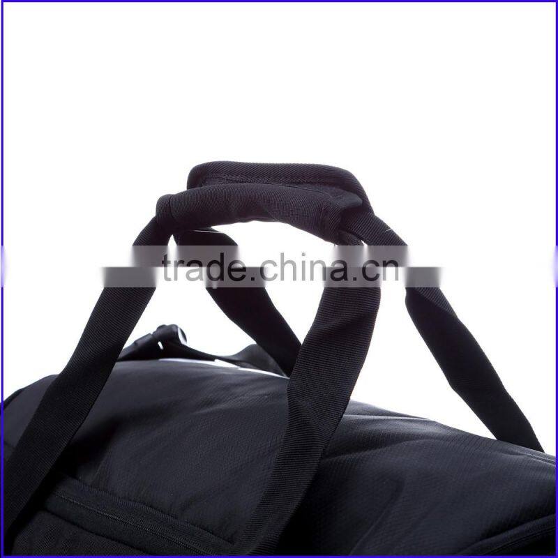 Any style handle and shoulder strap three functions sport gym bag