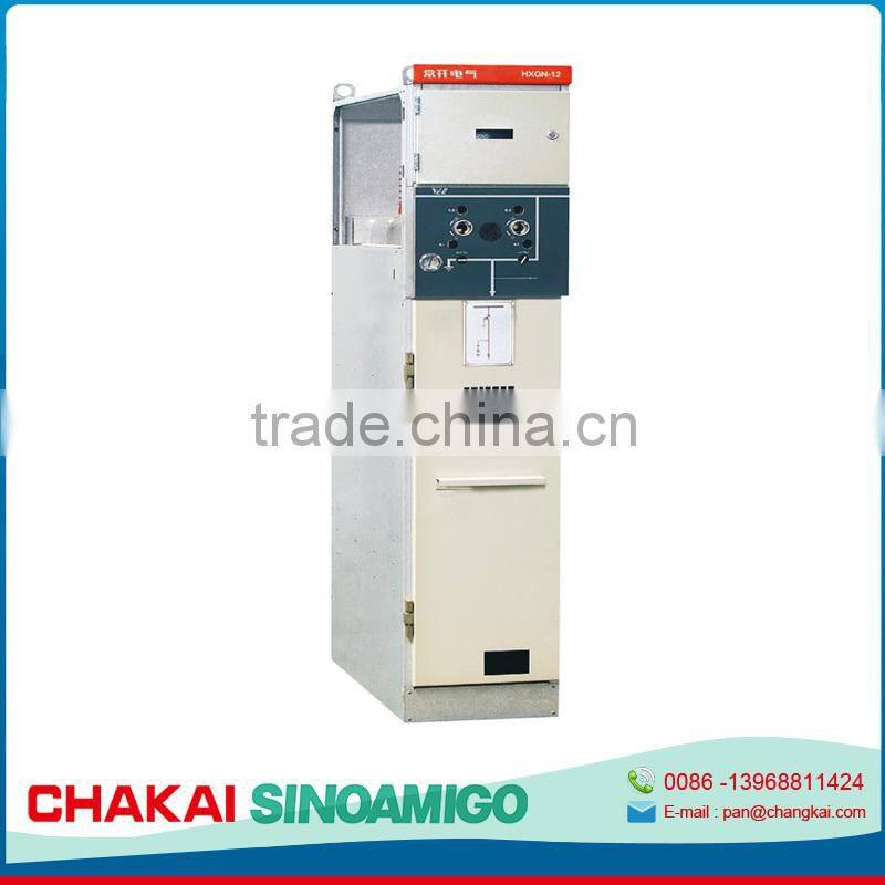 China's fastest growing factory best quality HXGN15-12L HV Switchgear Metal-clad AC Ring Main Unit electric control panel