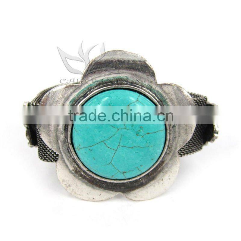 Caroline New Design turquoise chain bracelet