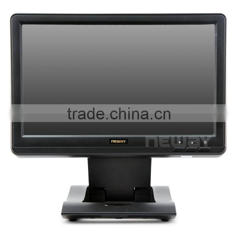 10.1 inch 4 wires resistive touch lcd display led monitor with usb input