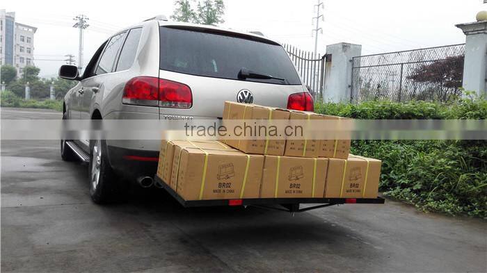 Widely use Good quality hitch mounted folding cargo carrier