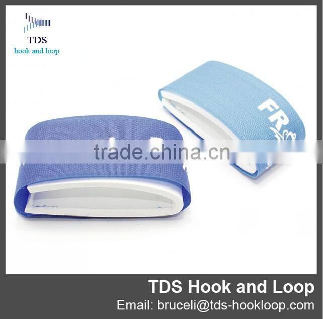 printed logo durable hook and loop custom ski strap