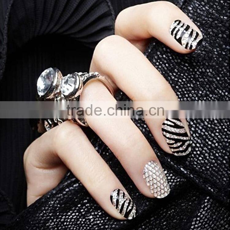 DIY self adhesive rhinestone sticker Nail Sticker