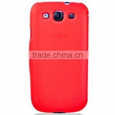 Book-Style Hybrid Leather Case for Samsung Galaxy S3 (Red)