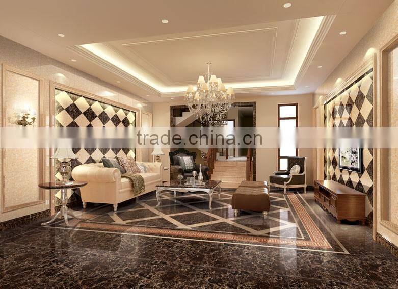 broken look porcelain verde green marble tile for Australian market