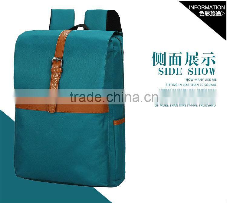 2014 korean nylon backpack teen backpack bag