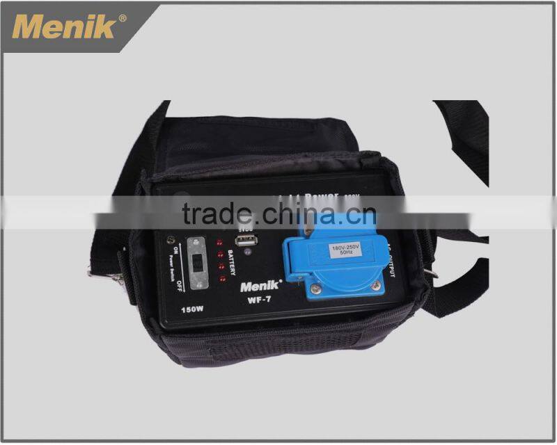 WF-7 Li-ion Portable Battery Power Pack for Mini studio flash