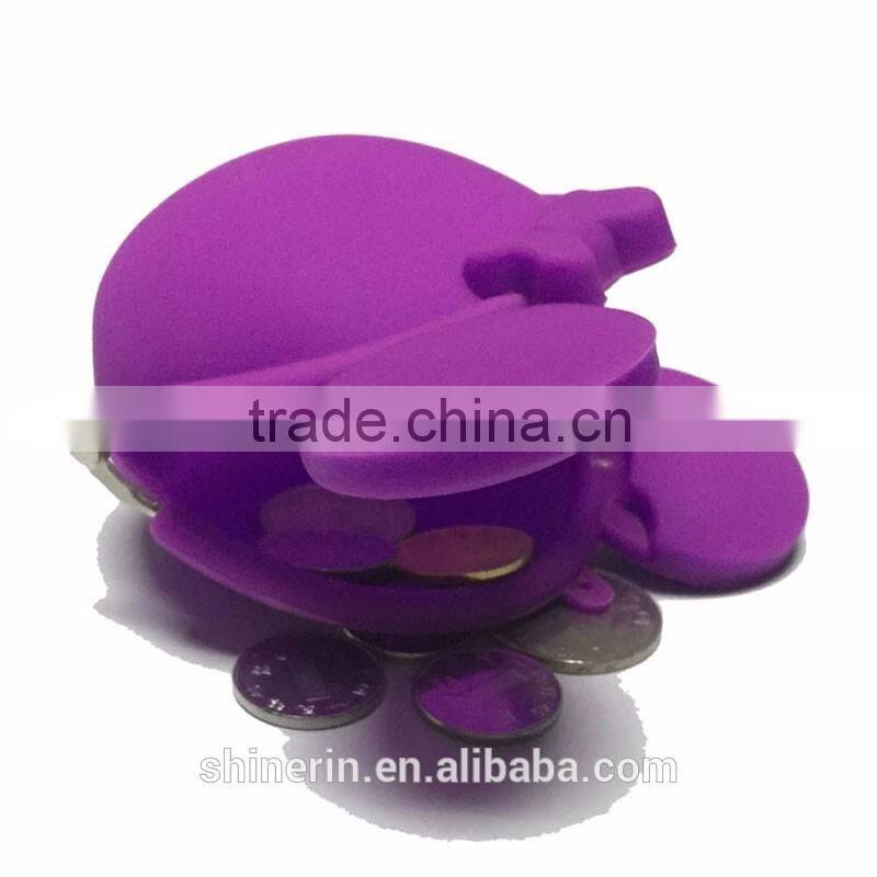 Hot Sale Kids Funny Purse Handmade Cartoon Mickey Mouse Silicone Wallet Coin Purses