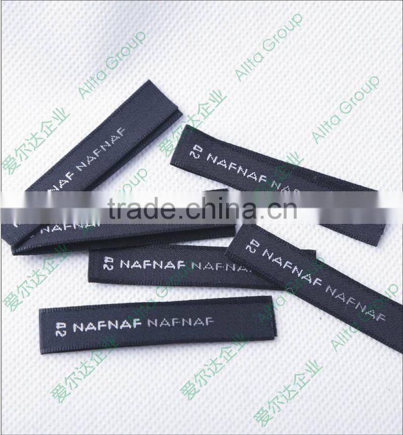 OEM wholesale roll cotton wash care label for garment