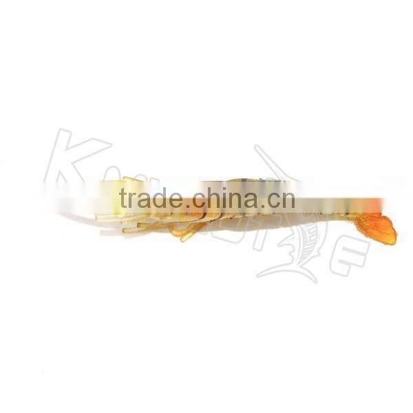 CHS007 manufacturer wholesale soft live shrimp fishing lure attactive soft lure