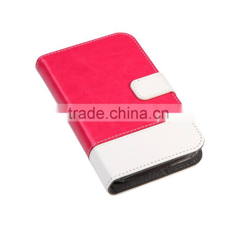 Wallet mobile phone leather case for Blackberry Classic Q20
