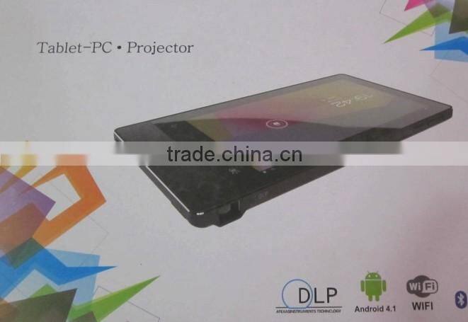 The World's First Tablet PC Projector 50LM upto 100inch screen