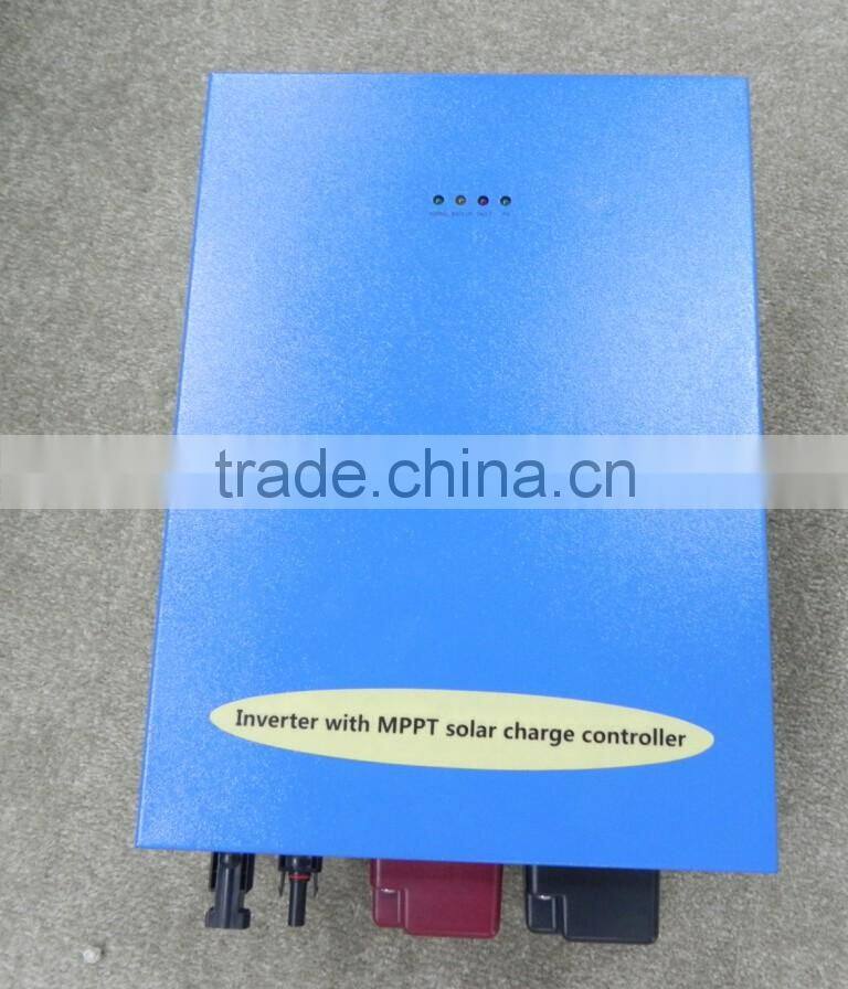 HY series solar inverter with built-in Mppt charge contronller, 300W hybrid inverter,